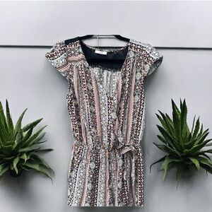 Boho Romper Size Large